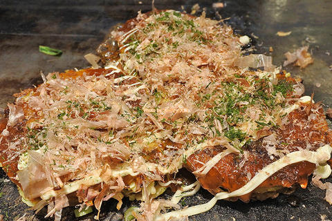 3種類のお好み焼きを選ぼう！ミニサイズの選べるお好み焼きランチ「味乃家（あじのや）」大阪メトロなんば駅