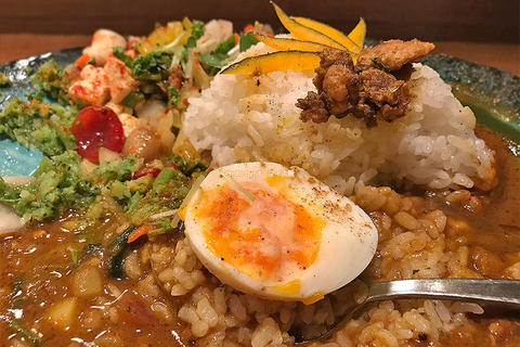 ランチ営業のみ！インスタ映え間違いなしの数量限定ビーフカレー「ボタニカリー」大阪メトロ本町駅