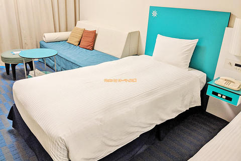 USJオフィシャルホテル宿泊レビュー「ホテル近鉄ユニバーサルシティ」カジュアルツインのスタジオビュールーム