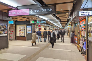 雨の日は地下を利用した交通アクセスが便利「ホテルエルセラーン大阪」JR大阪駅から地下を通って移動する方法は？